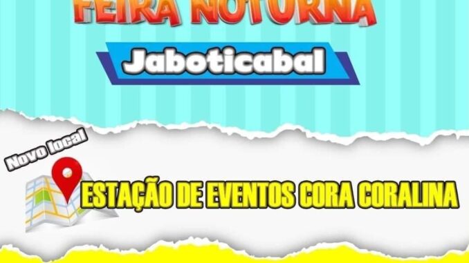 Feria noturna Jaboticabal