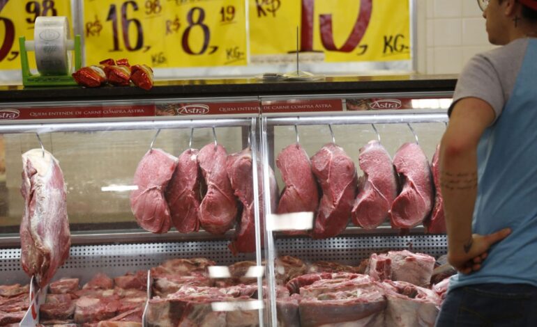 Preço da carne bovina fica mais caro nos supermercados