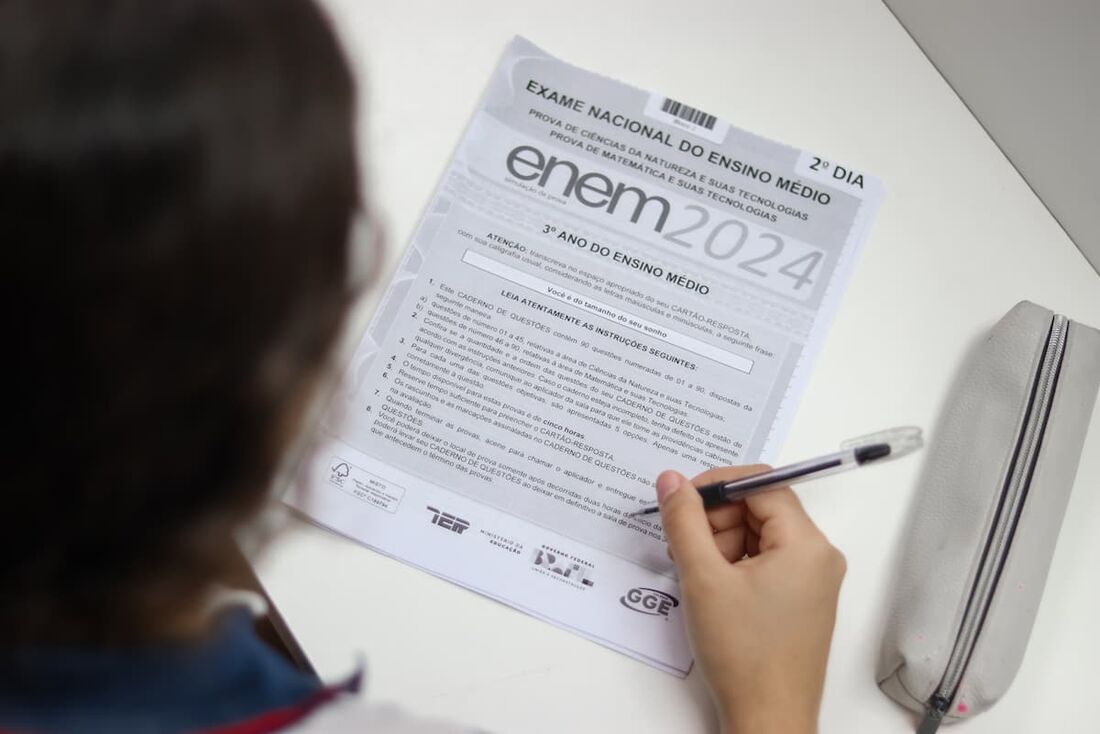 ENEM 2024: Primeiro dia de provas será neste domingo (3)