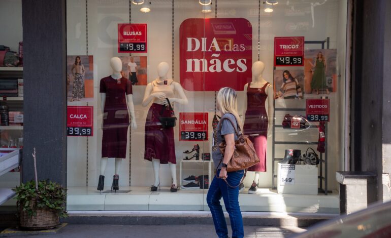 Comércio projeta alta nas vendas com Dia das Mães