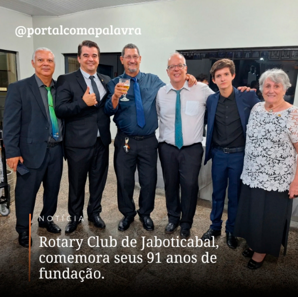 Cerimônia de 91 anos do Rotary Club de Jaboticabal
