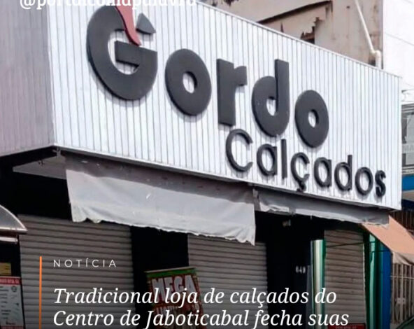 Loja tradicional encerra atividades e marca mudança no comércio de Jaboticabal